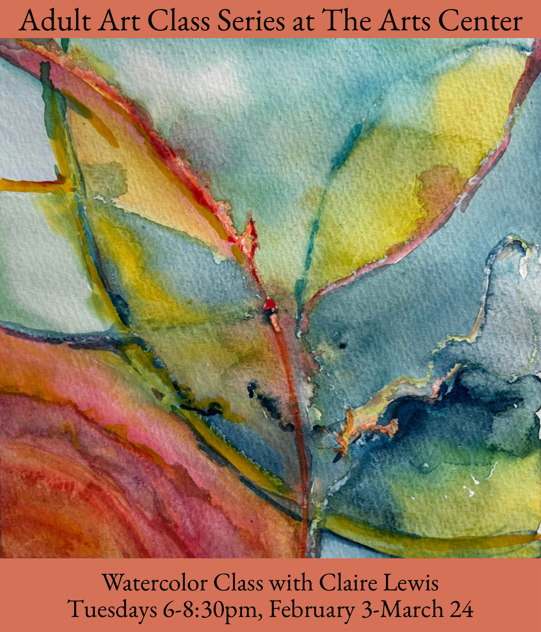 Watercolor Class with Claire Lewis